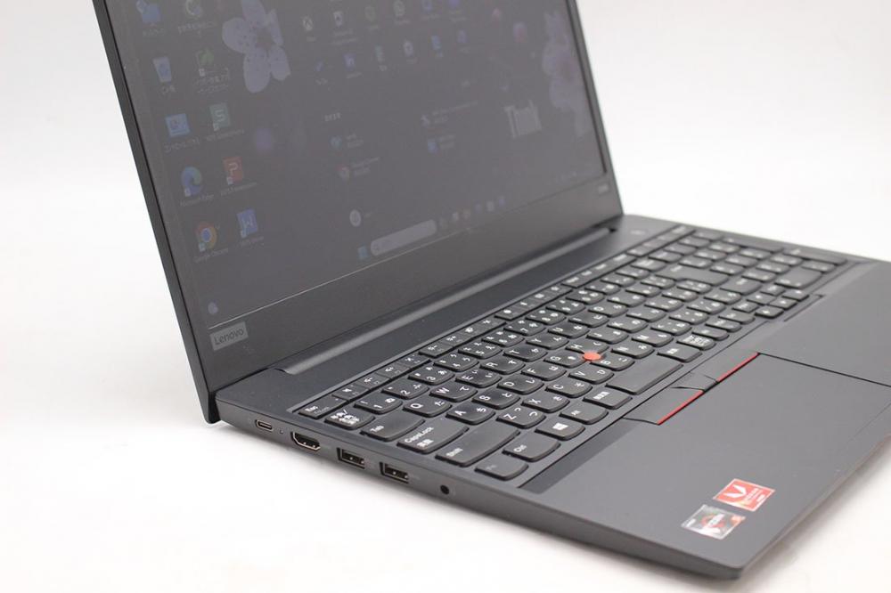 レインボー家電 / ゲーミングPC 中古美品 フルHD 15.6型 Lenovo ThinkPad E595 Type-20NF Windows11  AMD Ryzen5-3500u 8GB NVMe 256GB-SSD Radeon Vega8 Graphics カメラ 無線 Office付 中古 パソコン