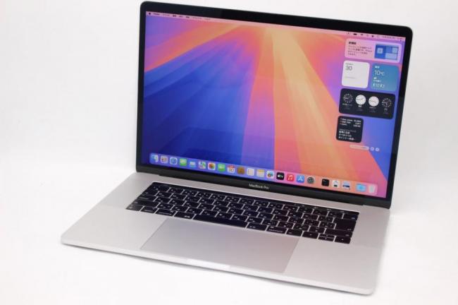 良品 2K対応 15.4型 Apple MacBook Pro A1990 (2018) macOS 15 Sequoia(正規Win11追加可) 八世代 i7-8750H 16GB NVMe 256GB-SSD Radeon Pro 555X カメラ 無線 中古パソコン 管:1438h