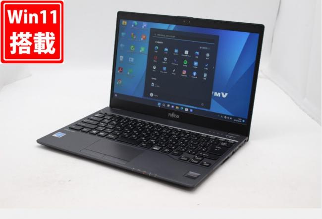 送料無料 即日発送 美品 フルHD 13.3インチ Fujitsu LifeBook U938S Windows11 Celeron 3965U 4GB 爆速128GB-SSD カメラ 無線 Office付【ノートパソコン 中古パソコン 中古PC】