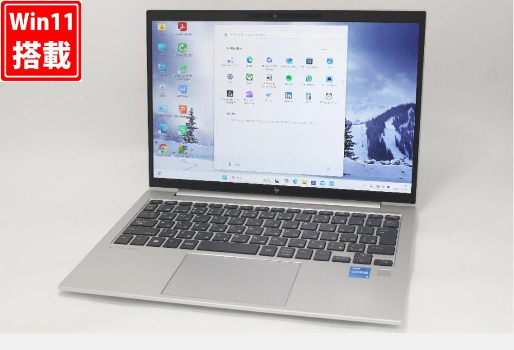 中古 フルHD対応WUXGA 13.3型 HP EliteBook 830G9 Windows11 10コア 第12世代 i5-1235U 16GB NVMe 256GB-SSD カメラ LTE 無線Wi-Fi6 Office付き 中古パソコン 管:1870w