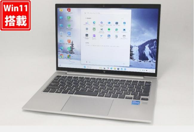 中古 フルHD対応WUXGA 13.3型 HP EliteBook 830G9 Windows11 10コア 第12世代 i5-1235U 16GB NVMe 256GB-SSD カメラ LTE 無線Wi-Fi6 Office付き 中古パソコン 管:1870w